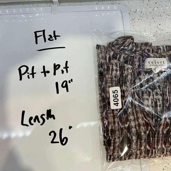 Velvet by Graham & Spencer Women's Carlina Tank Top Coco Blouse M - Picture 4 of 4